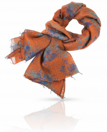 Палантин Женский SW-SMALL.FL/BLUE